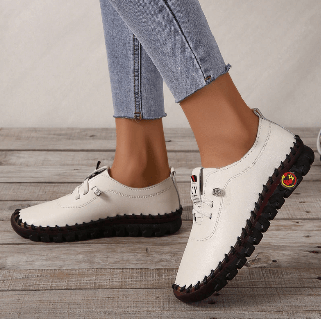 Velia | Scarpe In Pelle Vegana Con Suola Profilata