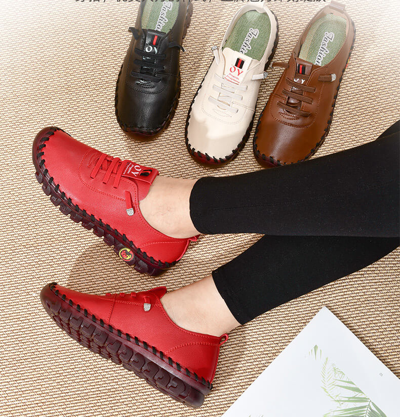 Velia | Scarpe In Pelle Vegana Con Suola Profilata