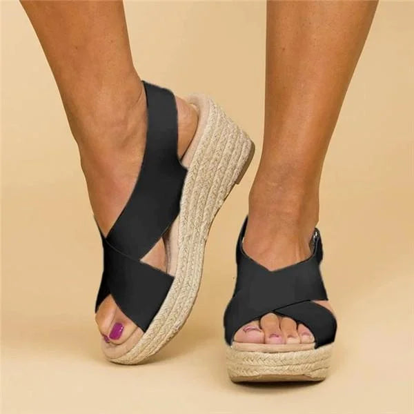 Sandales de marche confortables pour femmes avec coussinets