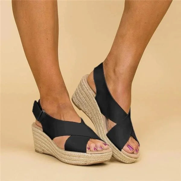 Sandales de marche confortables pour femmes avec coussinets