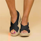 Sandales de marche confortables pour femmes avec coussinets