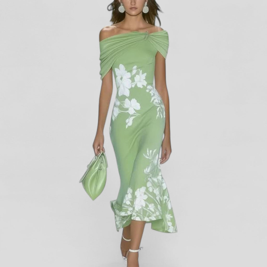 Women's Versatile Midi Dress for Special Occasions