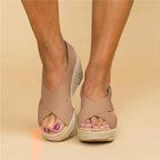 Sandales de marche confortables pour femmes avec coussinets