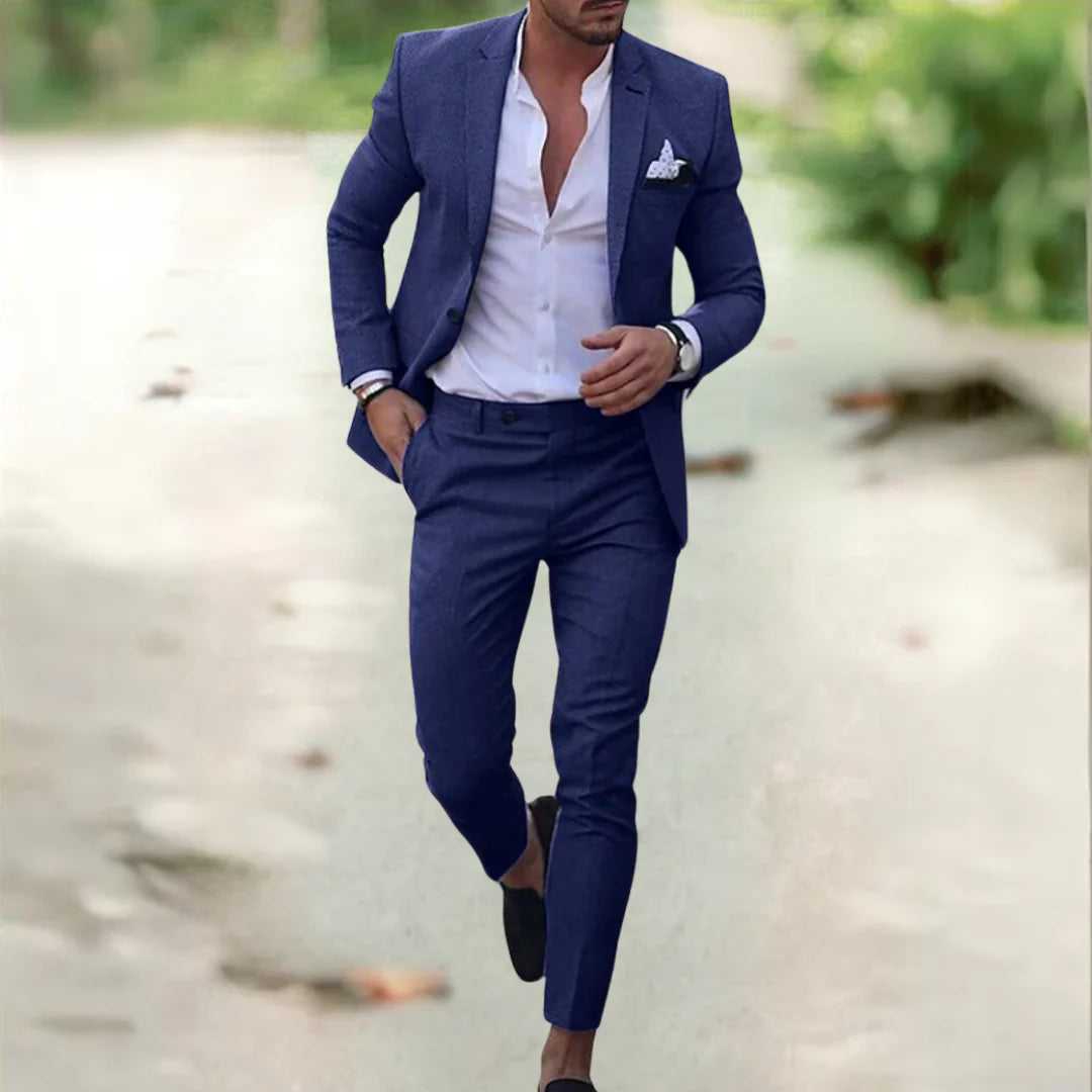 Completo Uomo Moderno 2 Pezzi | Trevix Blu