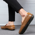 Mocassini slip-on smart casual da uomo per l'uso quotidiano