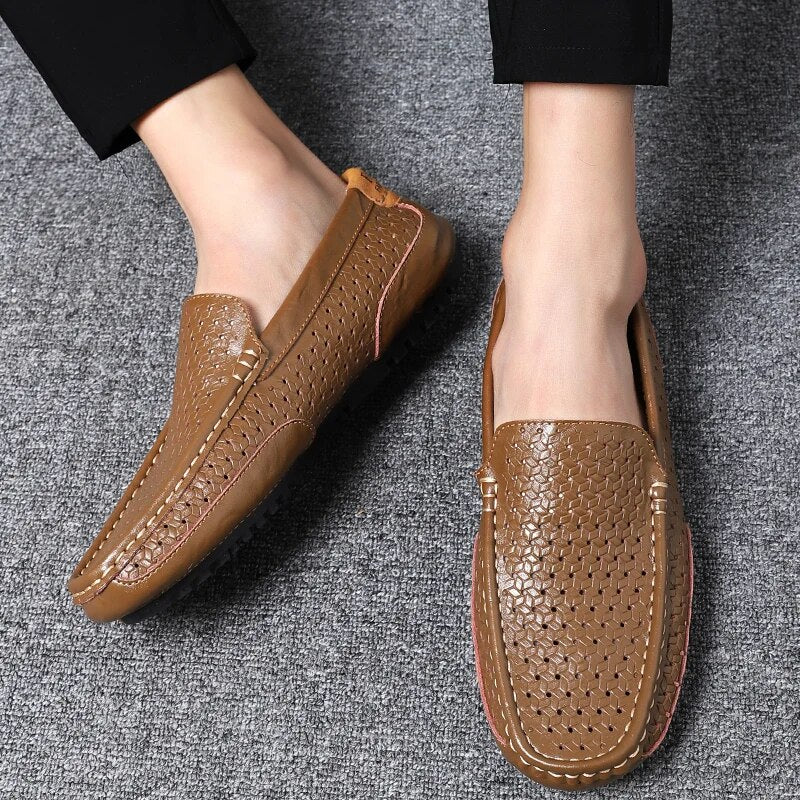 Mocassini slip-on smart casual da uomo per l'uso quotidiano