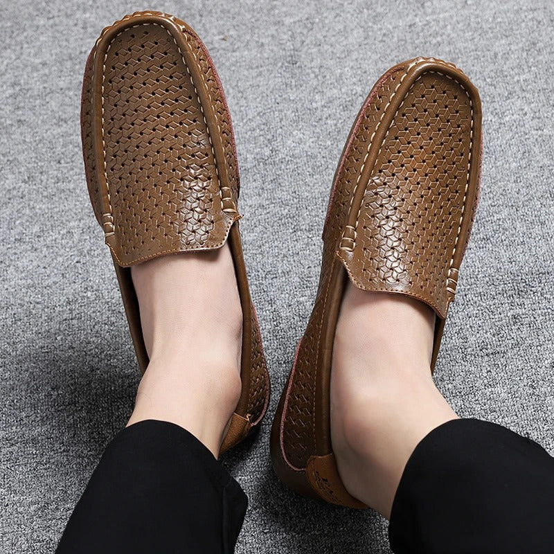 Mocassini slip-on smart casual da uomo per l'uso quotidiano
