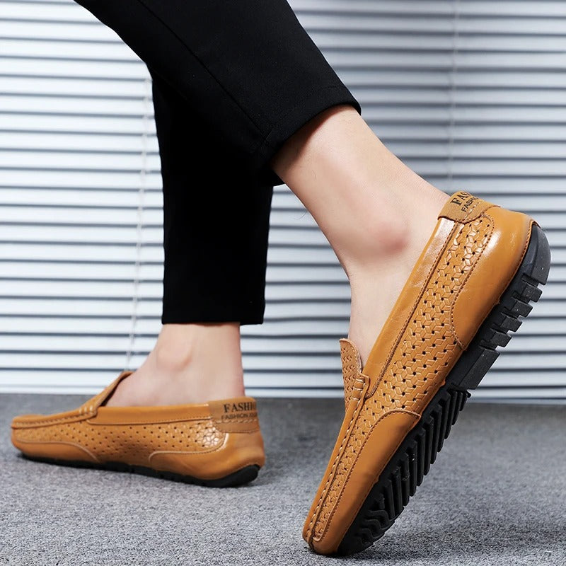 Mocassini slip-on smart casual da uomo per l'uso quotidiano