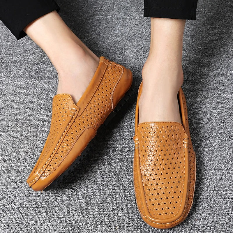 Mocassini slip-on smart casual da uomo per l'uso quotidiano