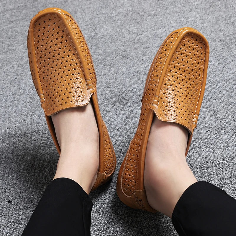 Mocassini slip-on smart casual da uomo per l'uso quotidiano