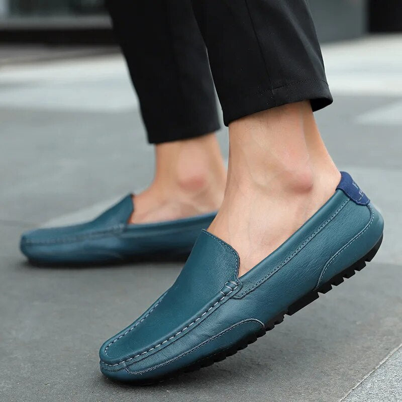 Mocassini slip-on smart casual da uomo per l'uso quotidiano