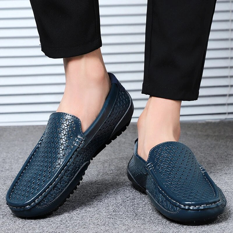 Mocassini slip-on smart casual da uomo per l'uso quotidiano