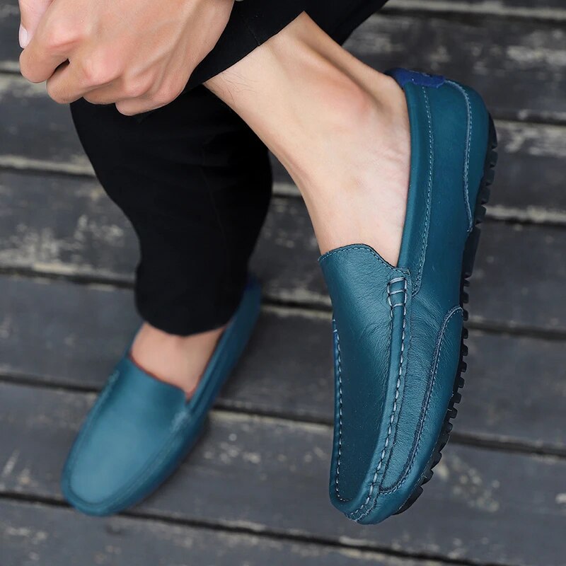 Mocassini slip-on smart casual da uomo per l'uso quotidiano