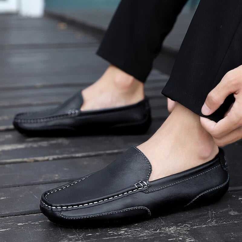 Mocassini slip-on smart casual da uomo per l'uso quotidiano