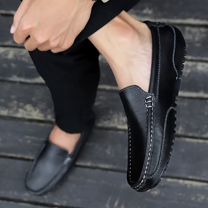 Mocassini slip-on smart casual da uomo per l'uso quotidiano