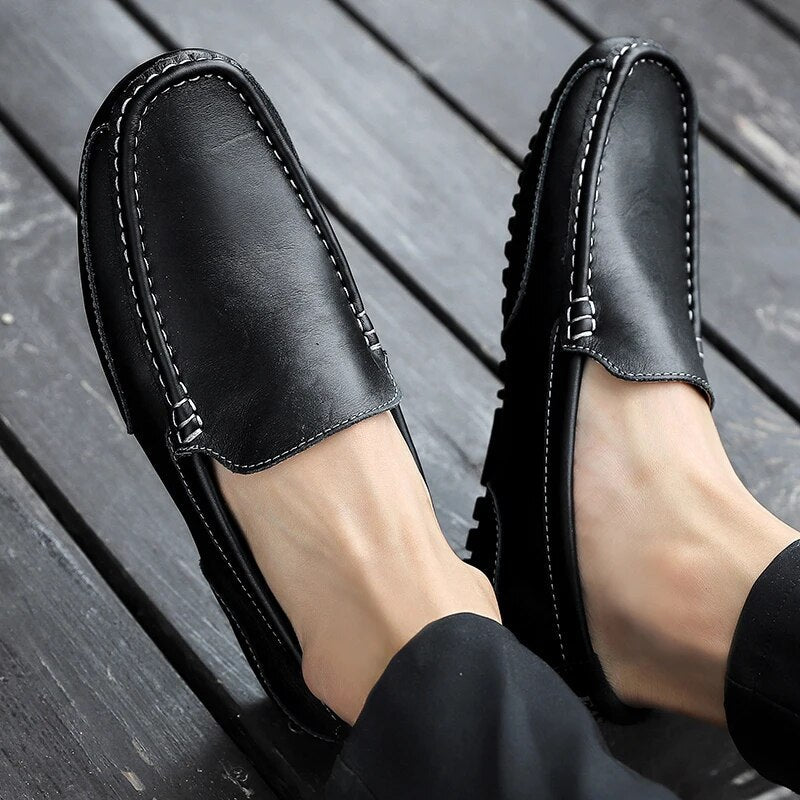 Mocassini slip-on smart casual da uomo per l'uso quotidiano