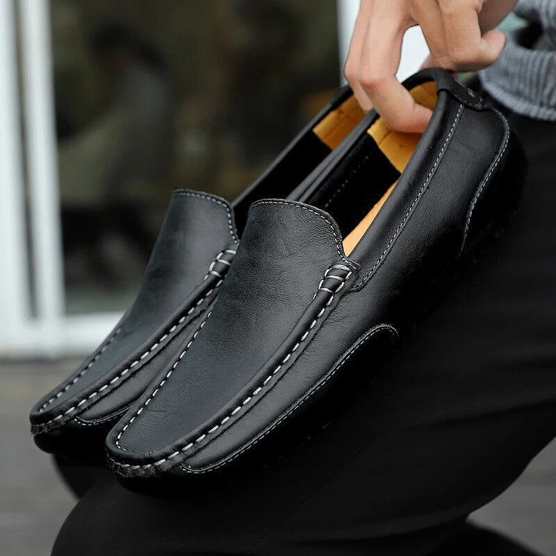 Mocassini slip-on smart casual da uomo per l'uso quotidiano