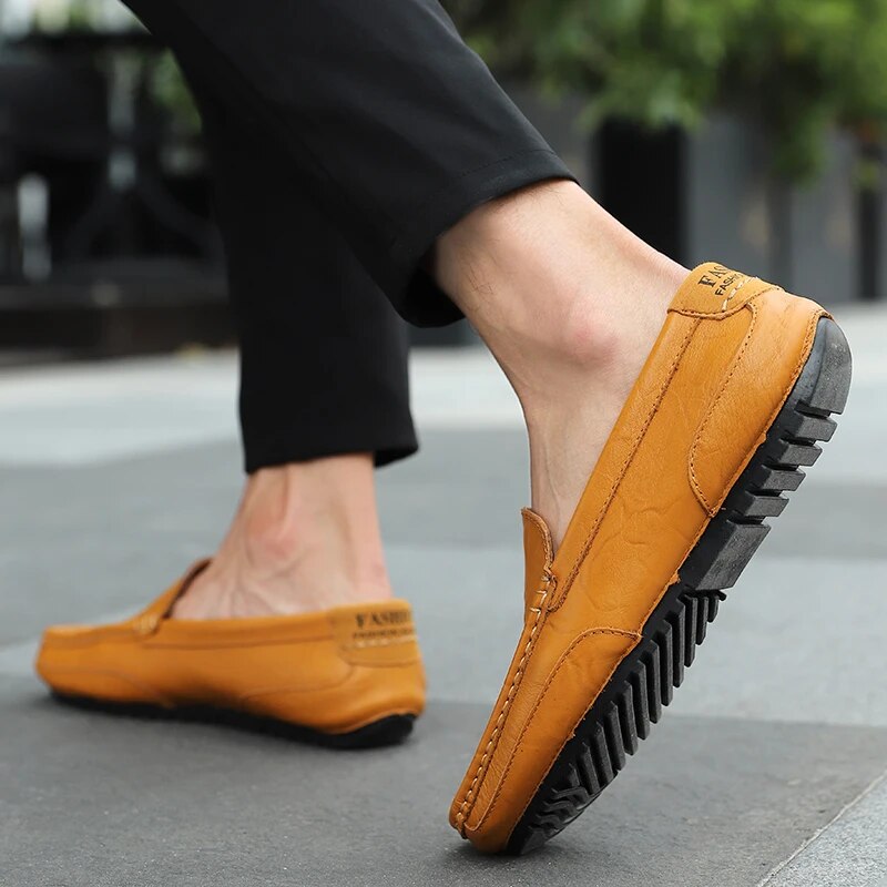 Mocassini slip-on smart casual da uomo per l'uso quotidiano