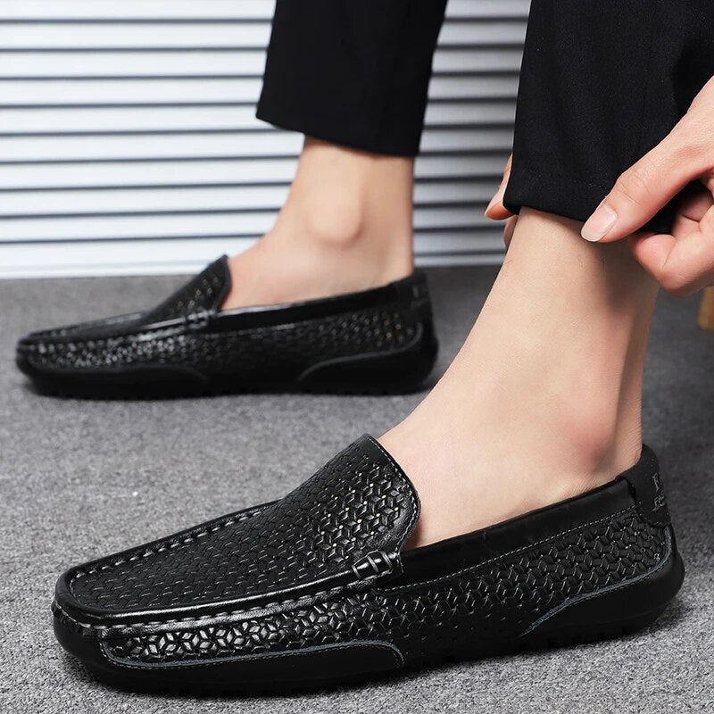 Mocassini slip-on smart casual da uomo per l'uso quotidiano