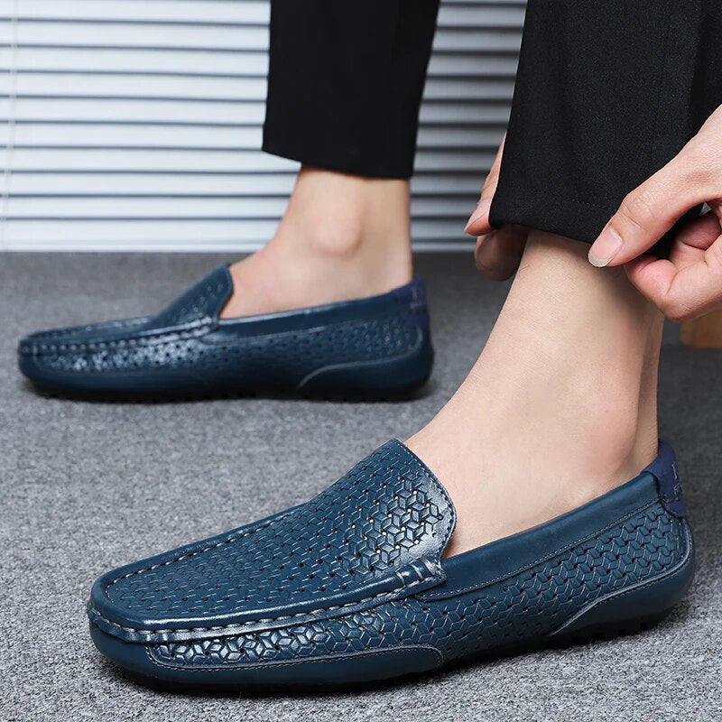 Mocassini slip-on smart casual da uomo per l'uso quotidiano