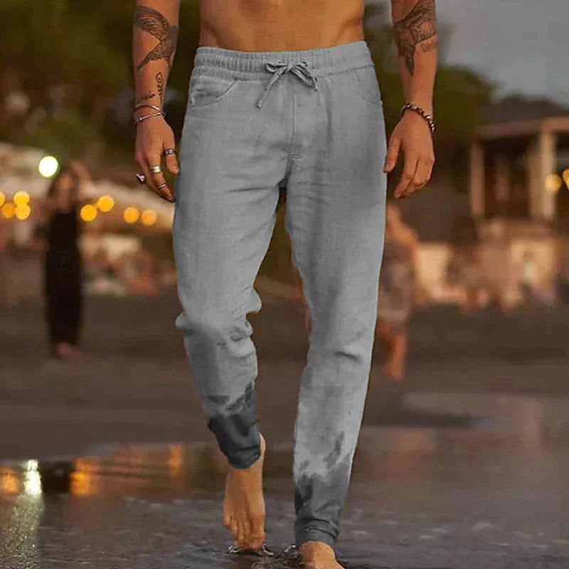 Alvito | Pantaloni Jogger Rilassati Comodi Grigio