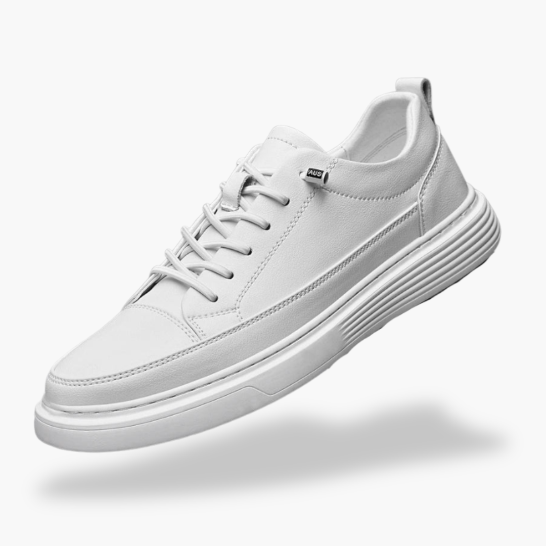 Arvito | Sneakers Pelle Antiscivolo Traspiranti Bianco