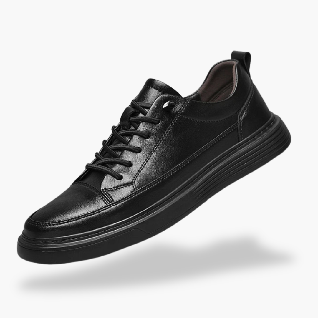 Arvito | Sneakers Pelle Antiscivolo Traspiranti Nero