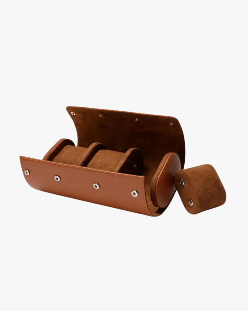 Astuccio Porta Orologi in Pelle | Orion Brown