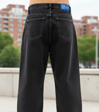 Jeans da uomo a vestibilità comoda stile skate quotidiano