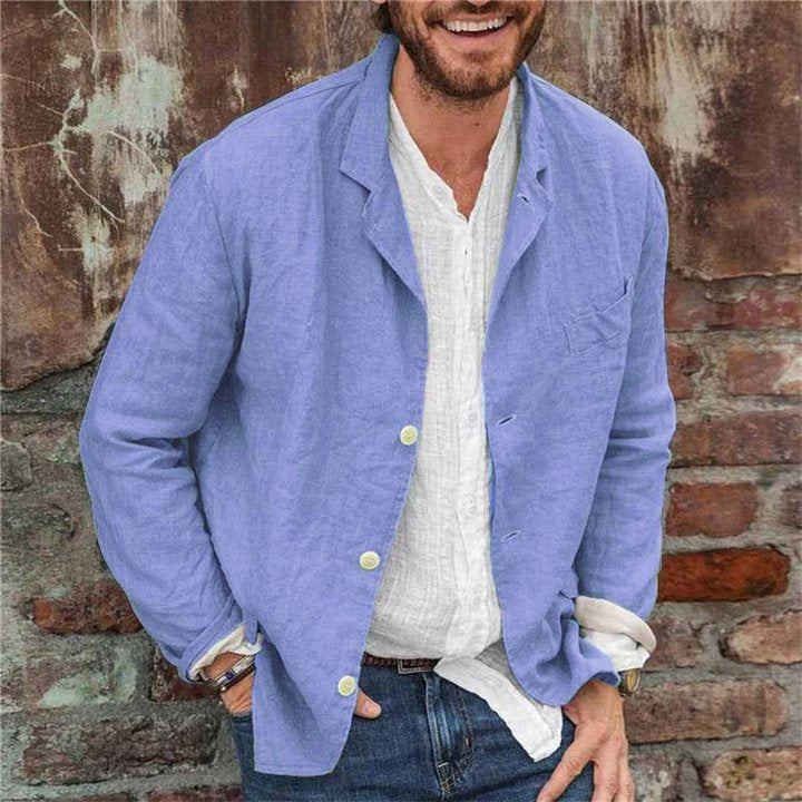 Blazer Casual in Lino per Uomo Leggero | Mario Blu