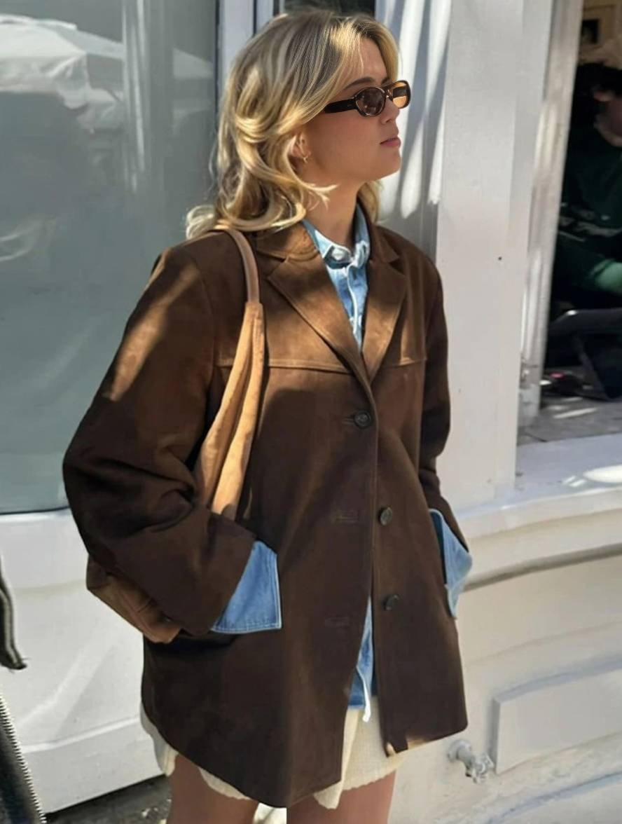 Blazer Elegante Oversize Per Donna | Lirena