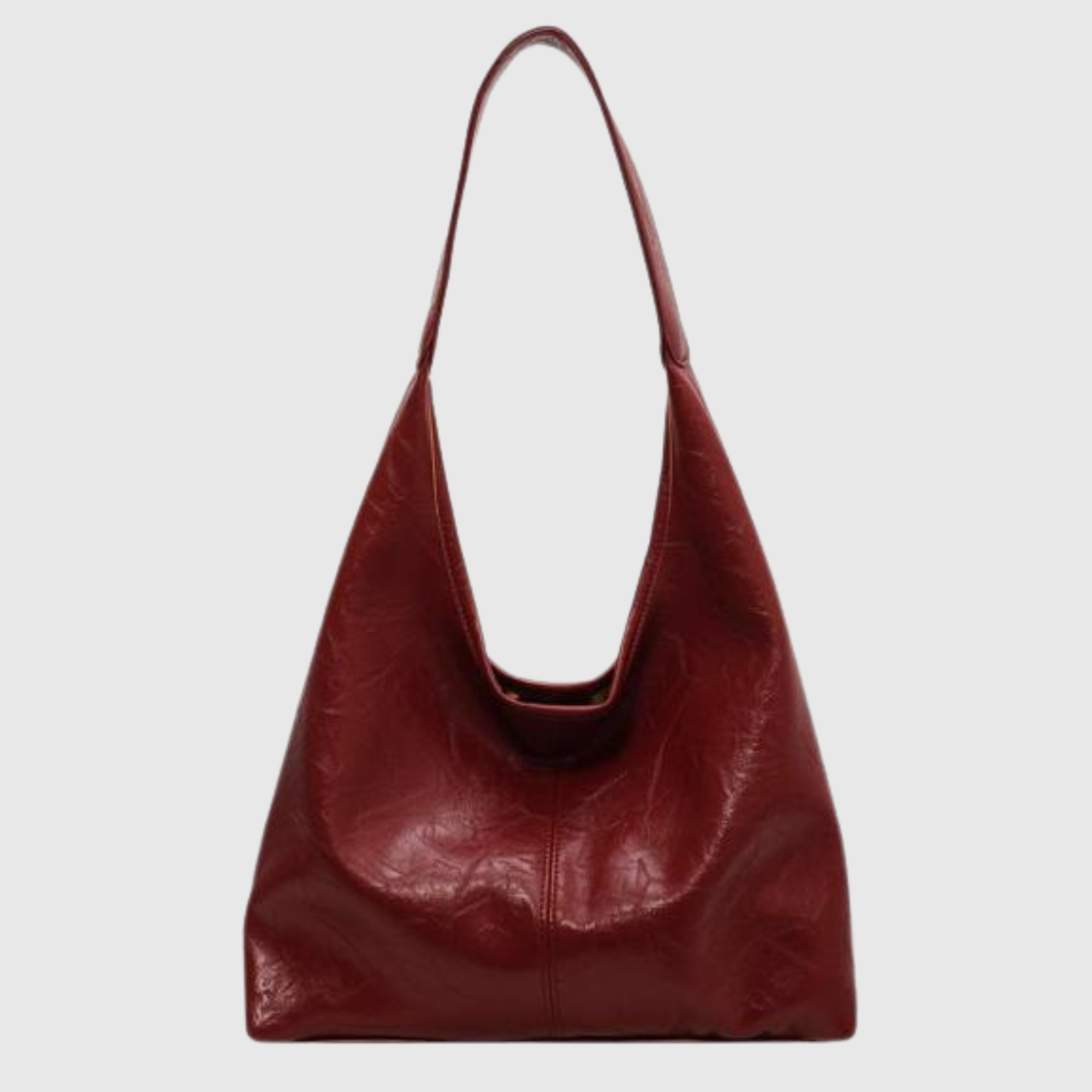 Bola | Borsa A Tracolla Semicircolare In Pelle PU Rosso Taglia Unica