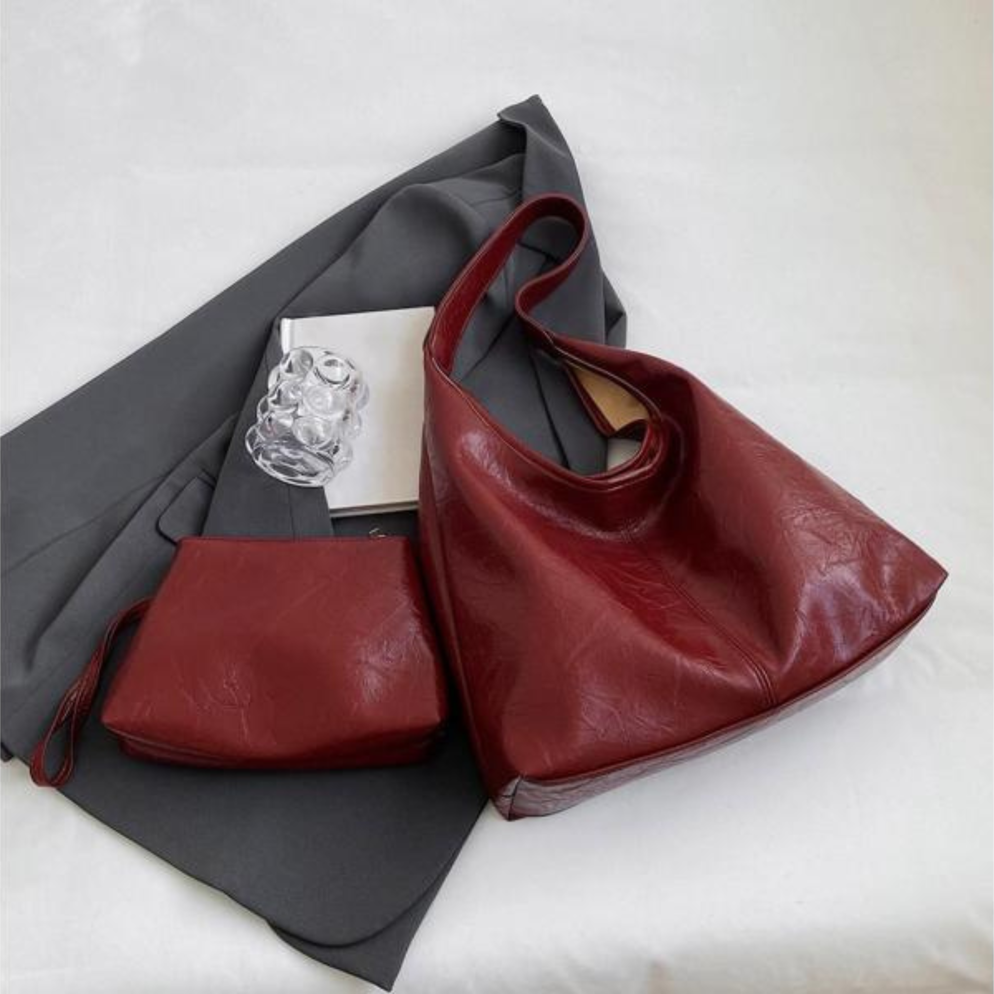 Bola | Borsa A Tracolla Semicircolare In Pelle PU