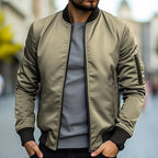 Bongo | Bomber con Chiusura a Zip Persimmon