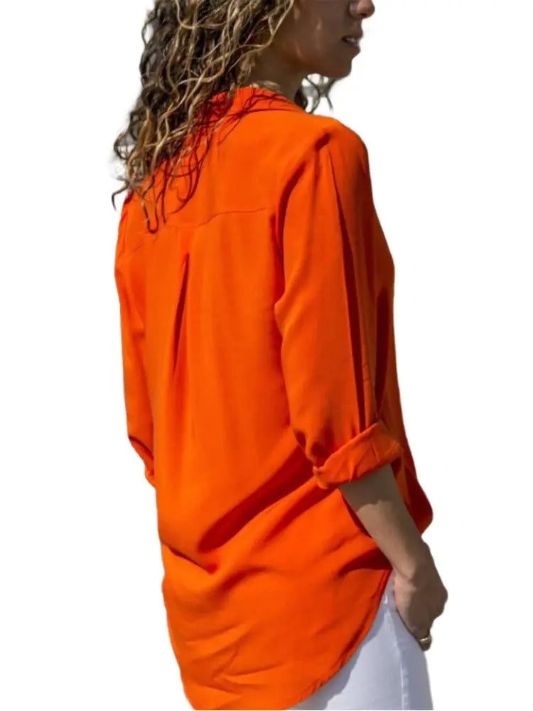 Camicetta Elegante a Maniche Lunghe Per Donna | Velistra