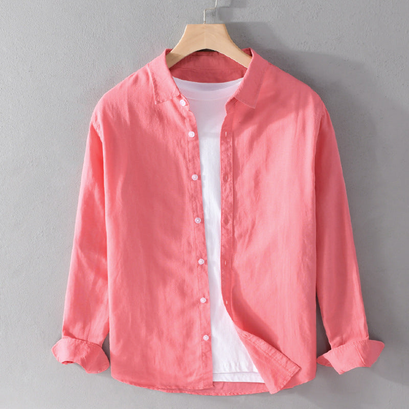 Camicia di Cotone Palermo per Uomo Modello | Alonzo Salmone