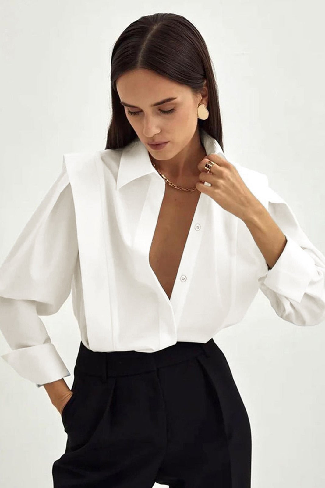 Camicia Donna Elegante a Maniche Lunghe | Martina Bianco
