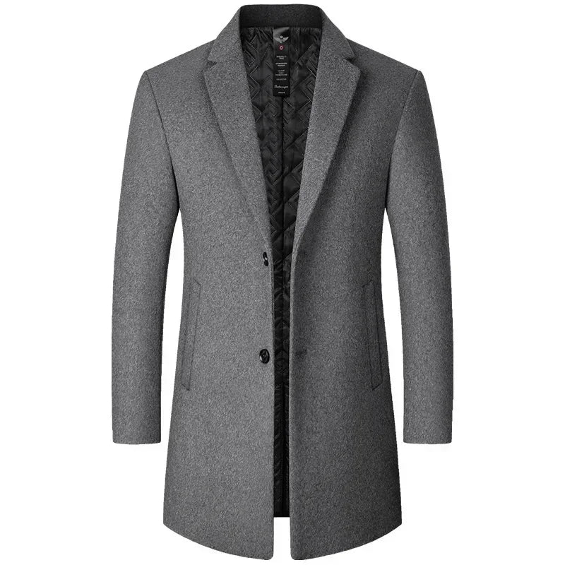Cappotto di Lana per Uomini | Braven Grigio