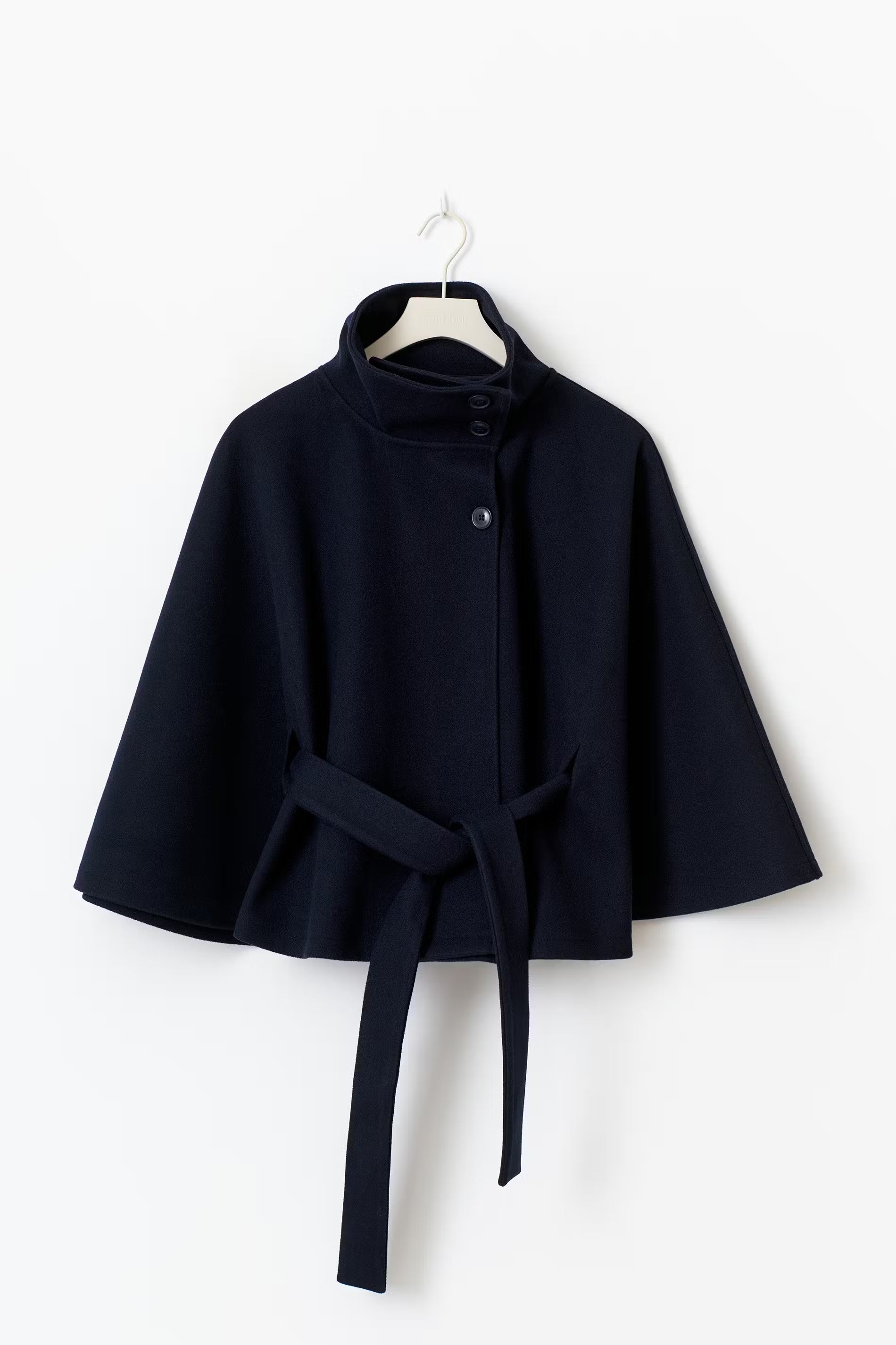 Cappotto Elegante in Misto Lana con Cintura | Emiliana Blu