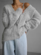 Cardigan Donna Morbido in Maglia Pelosa | Alessa