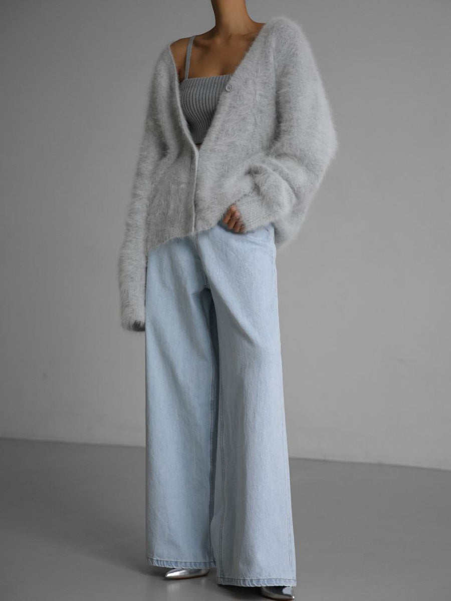 Cardigan Donna Morbido in Maglia Pelosa | Alessa