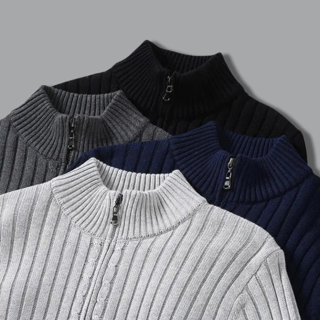 Cavira | Cardigan Maglia Autunnale con Zip