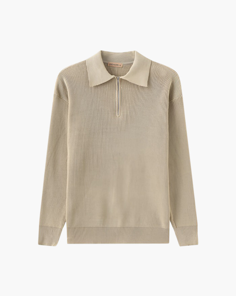 Maglione Mezza Zip per Uomini | Vexon Nudo