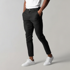 Pantaloni Chino Classici da Uomo Slim Fit per Uso Casual