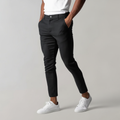 Pantaloni Chino Classici da Uomo Slim Fit per Uso Casual