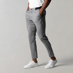 Pantaloni Chino Classici da Uomo Slim Fit per Uso Casual