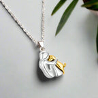 Collana con Ciondolo Cane Elegante Per Donna | Luminia