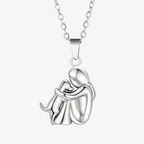 Collana con Ciondolo Cane Elegante Per Donna | Luminia Argento Unica