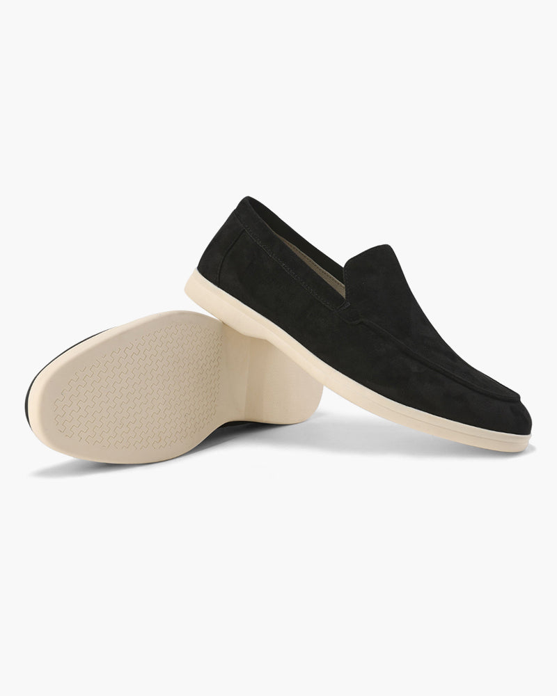 Mocassini in Pelle Suede per Uomini | Trevix Nero