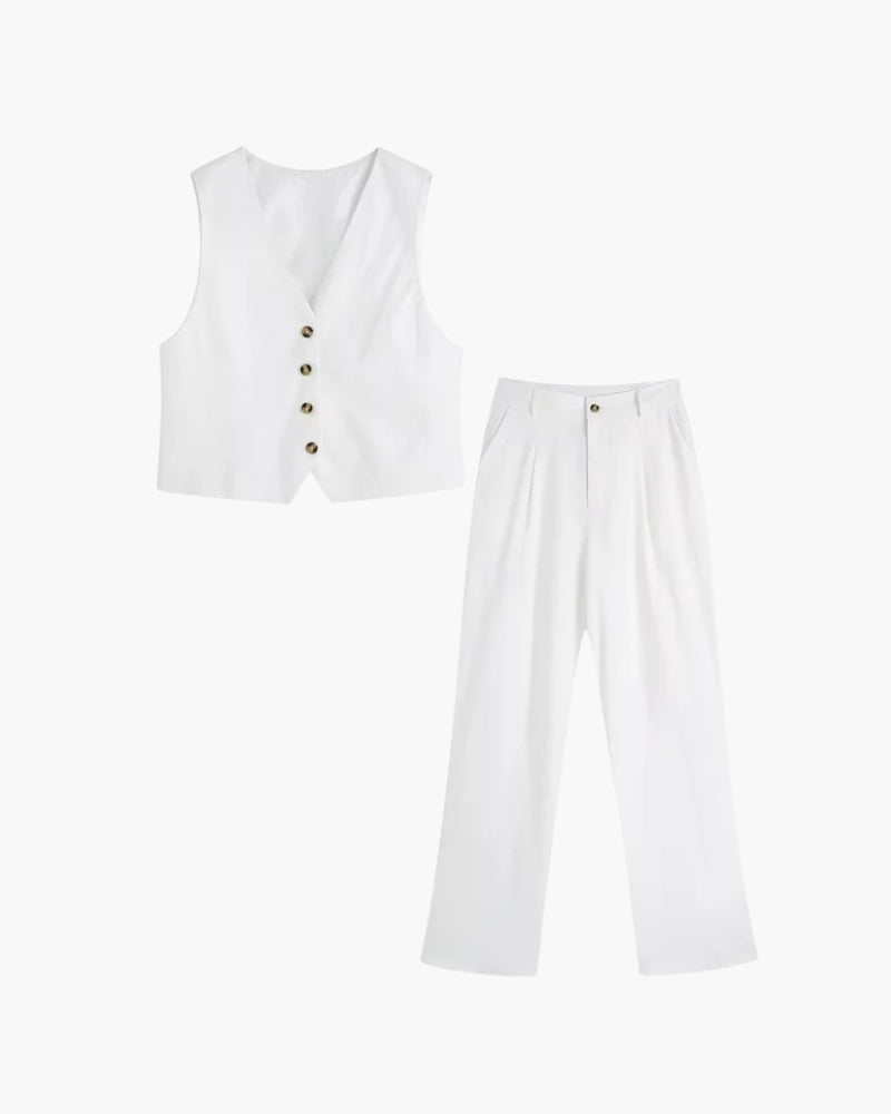 Completo da Donna con Gilet e Pantaloni | Isabella Bianco